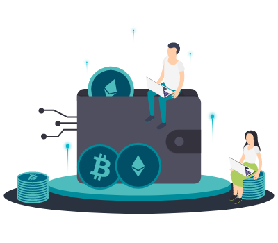 Crypto Wallet Illustration